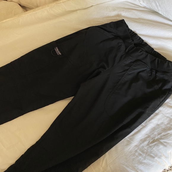CHEROKEE black scrub bottoms - Picture 2 of 4